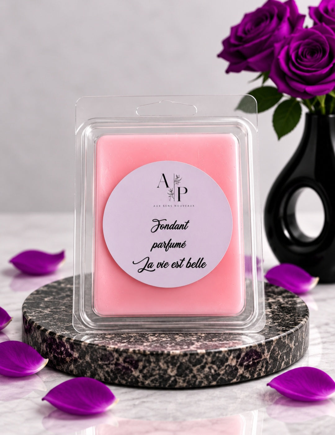 Fondant parfumé Clamshell "La vie est belle" 60g