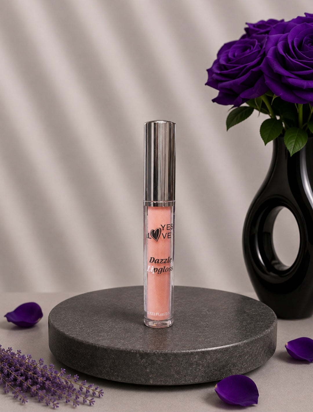 Gloss à lèvres pailleté