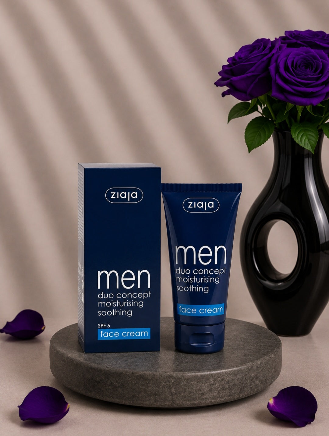 Crème hydratante et matifiante pour homme