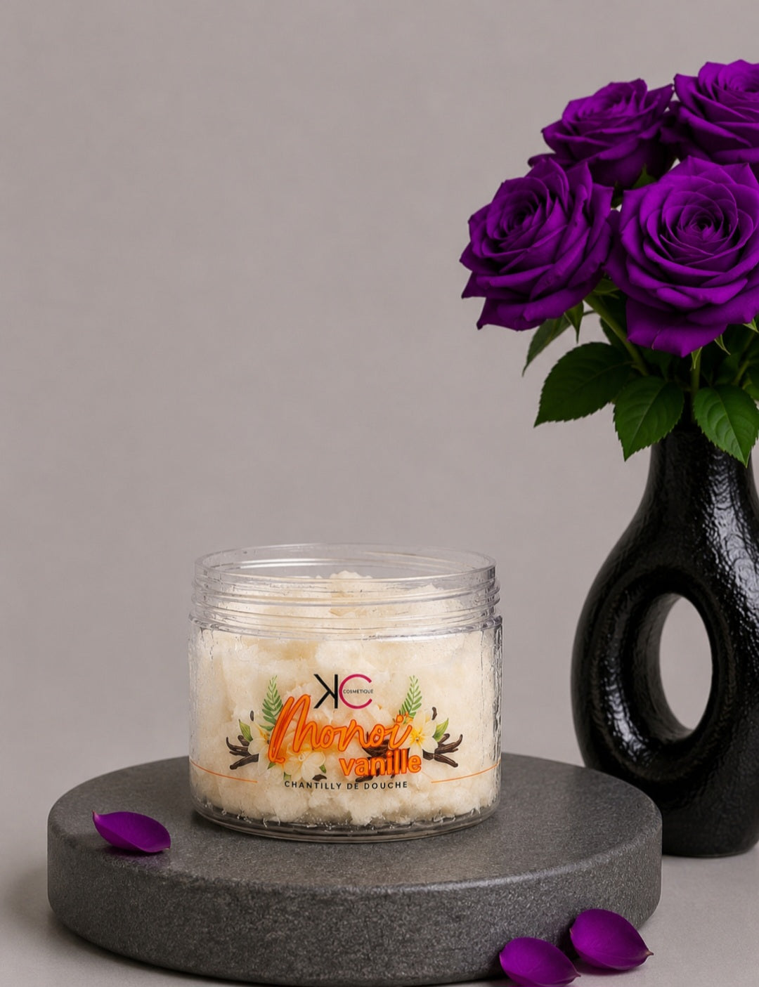 Chantilly de douche "Monoi Vanille"