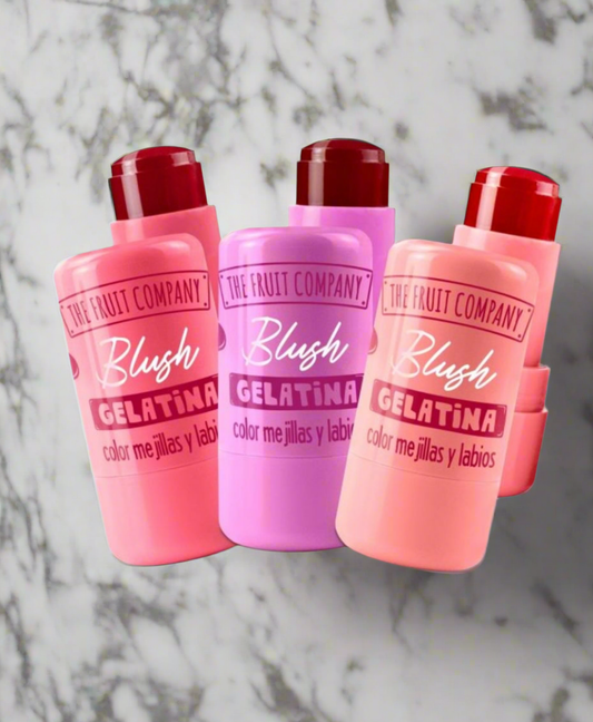 Blush gelatine fruité joues et lèvres