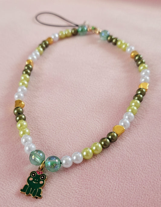 Bijoux de téléphone "Grenouille"