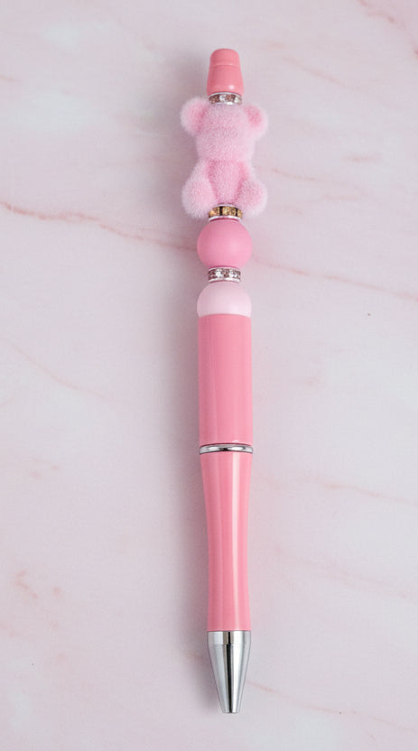 Stylo Rose "Nounours"