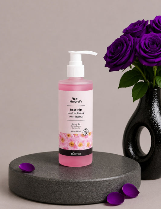 Gel douche à la rose