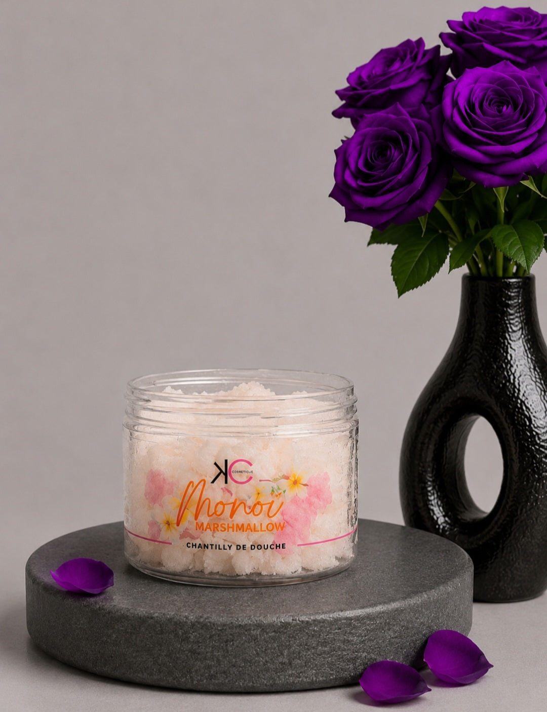Chantilly de douche "Monoi Marshmallow"