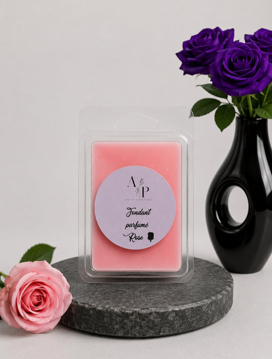 Fondant parfumé Clamshell "Rose" 60g