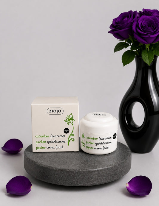 Crème de jour anti-imperfection pour peaux grasses au concombre