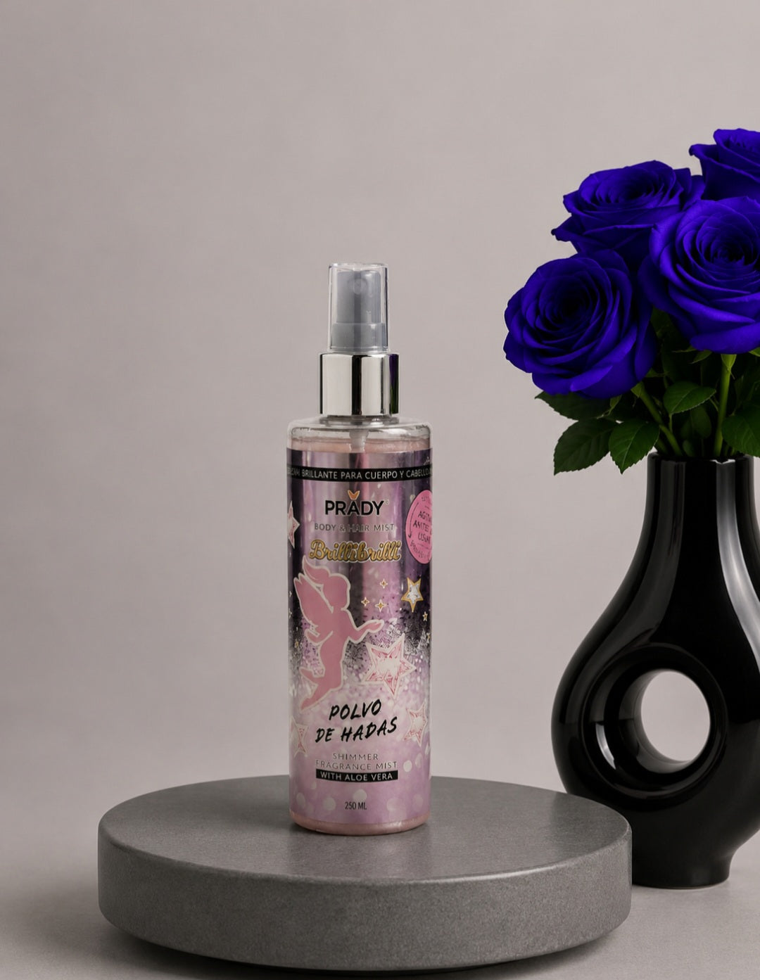 Brume parfumée "Polvo de hadas" pailletée
