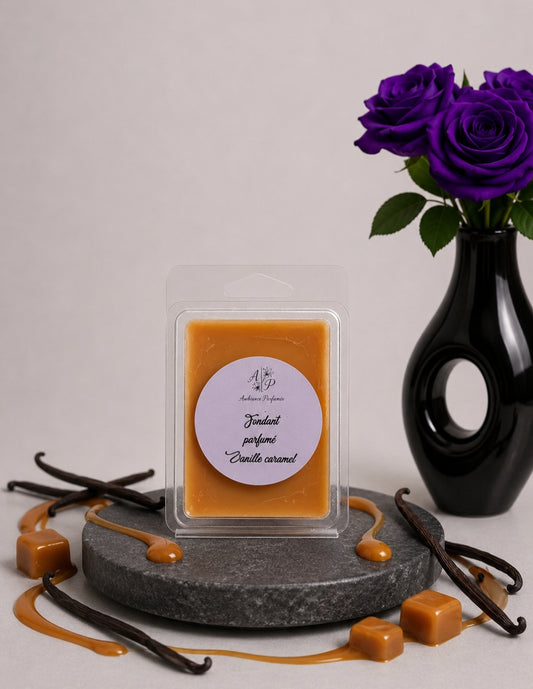 Fondant parfumé Clamshell "Vanille caramel" 60g