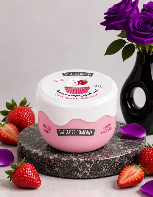 Crème corporelle "Fraise chantilly"