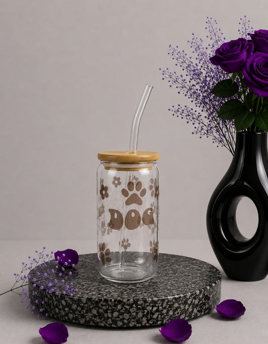 Verre "Dog Mom"