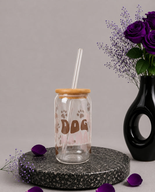 Verre "Dog Mama"
