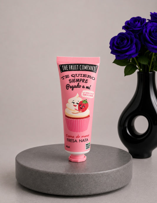 Crème pour les mains "Fraise chantilly"