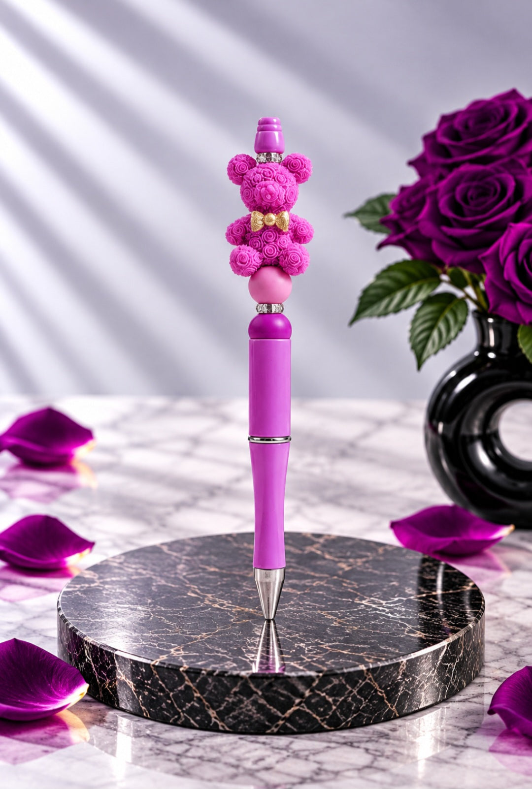 Stylo Rose "Ourson"