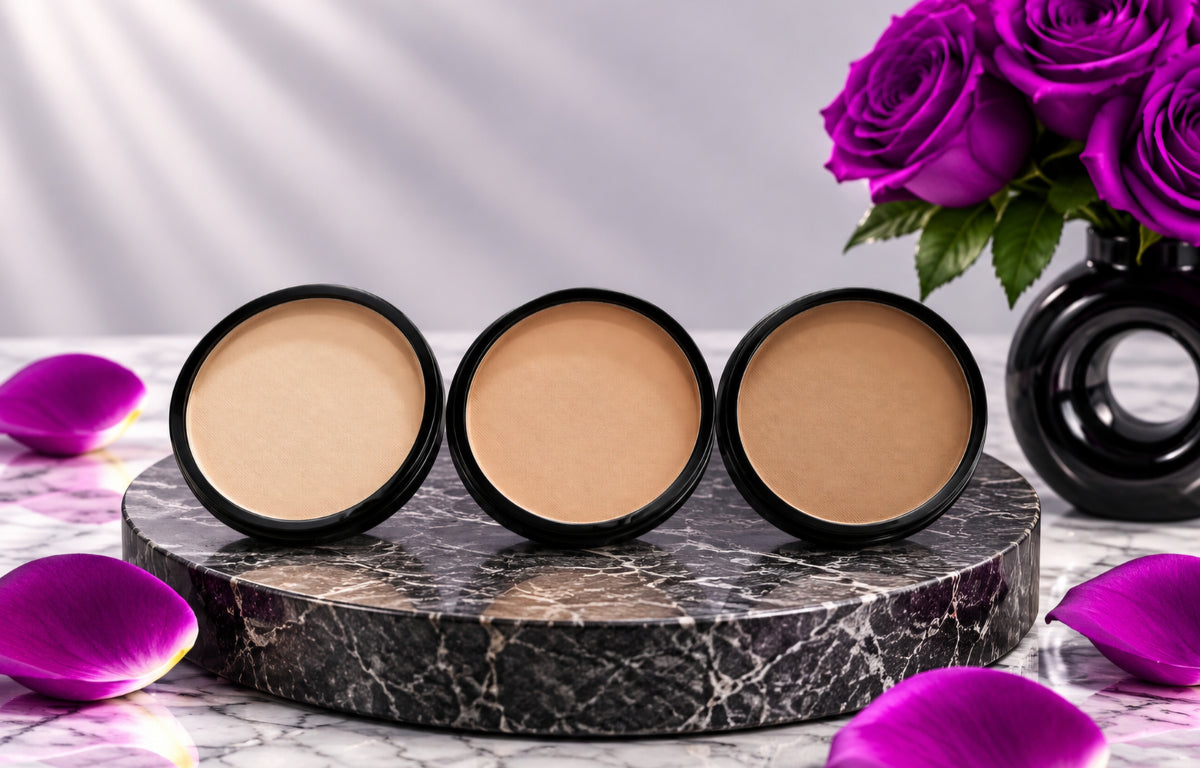 Poudre compacte "Silk skin"