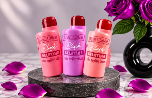 Blush gelatine fruité joues et lèvres