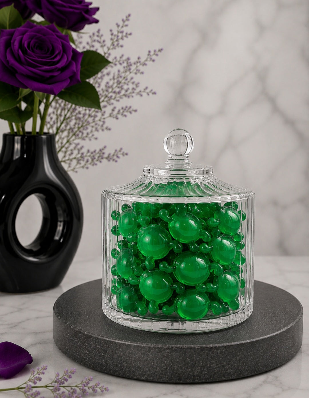 Perle de bain grenouille "Pomme"