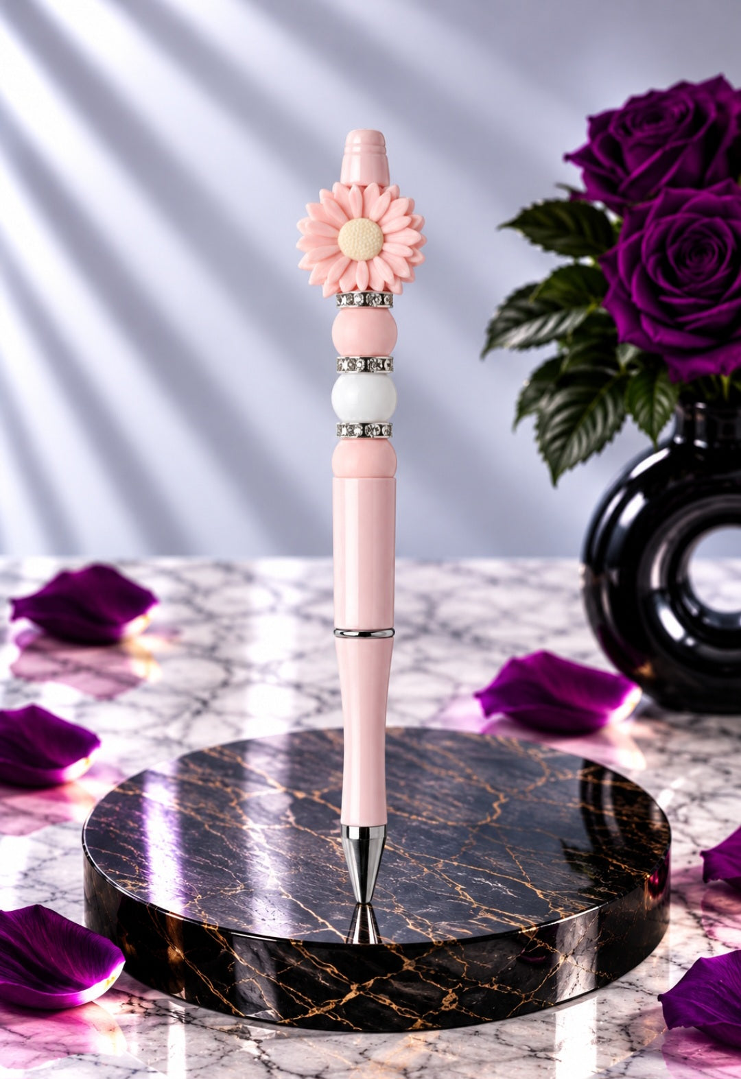 Stylo Rose "Fleur"