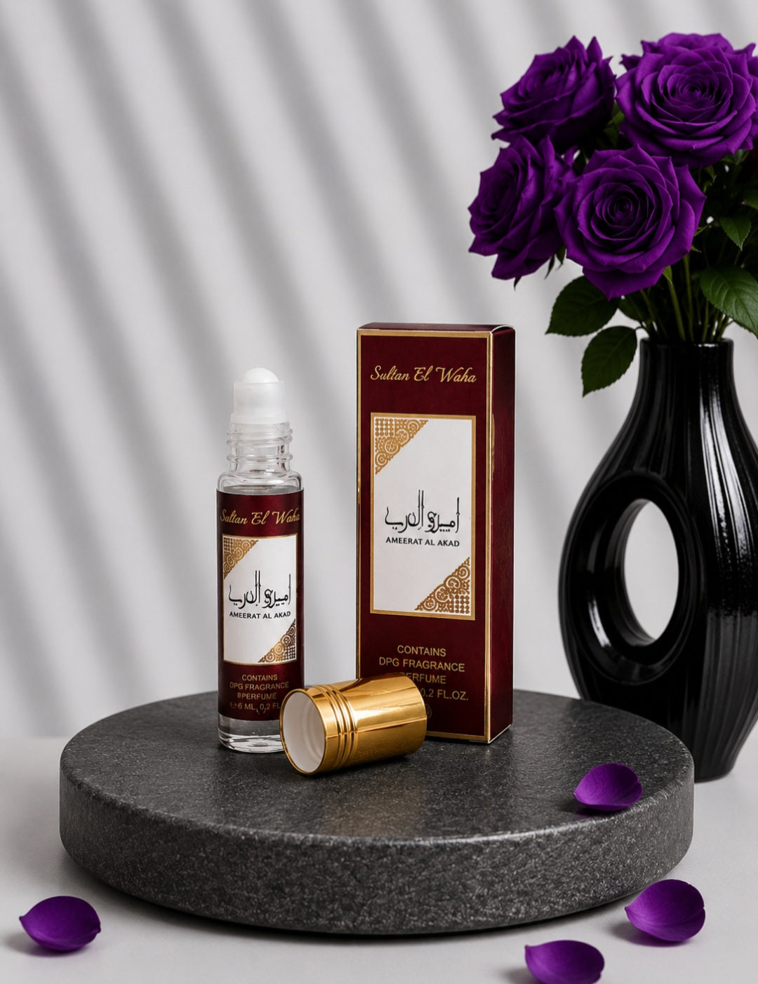 Huile de parfum roll-on "Ameerat al arab" (sans alcool)