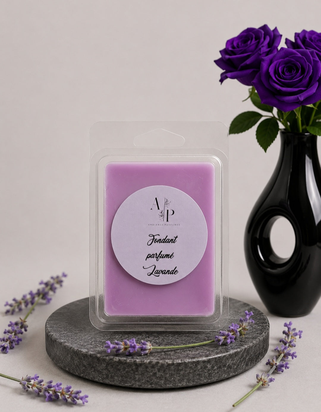 Fondant parfumé Clamshell "Lavande" 60g