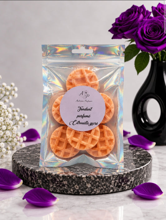 Lot de 7 fondant parfumé "Citrouille givrée"  50g