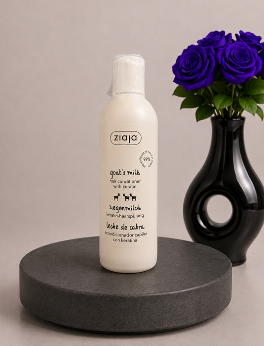 Après-shampooing au lait de chèvre et à la kératine