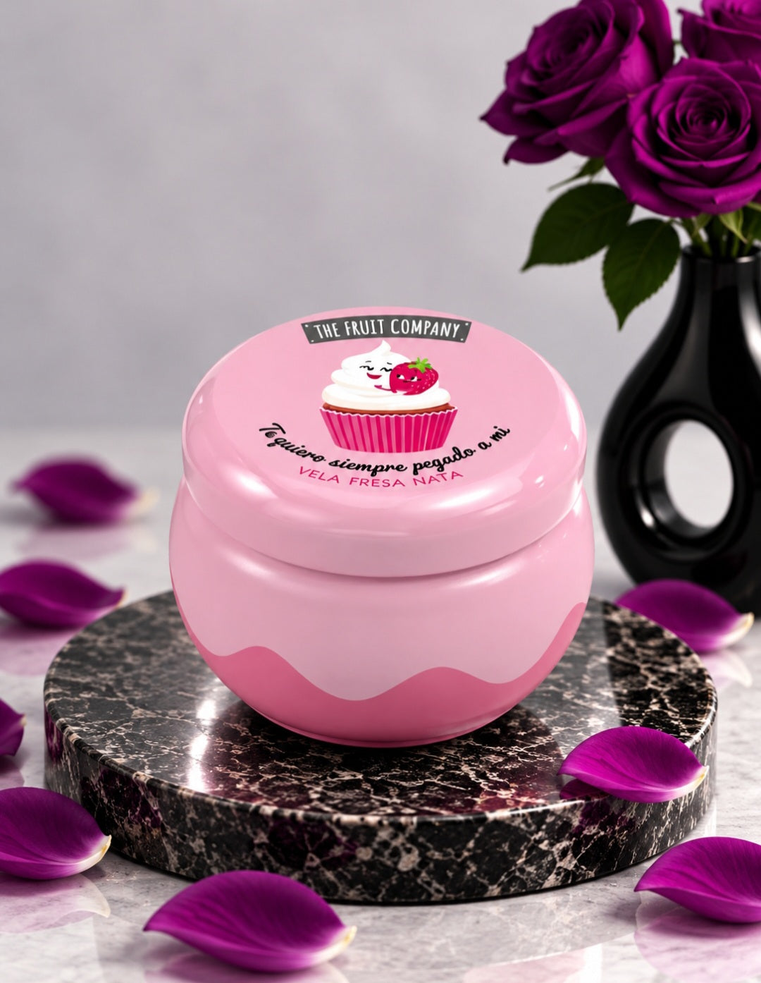 Bougie parfumée "Fraise chantilly"