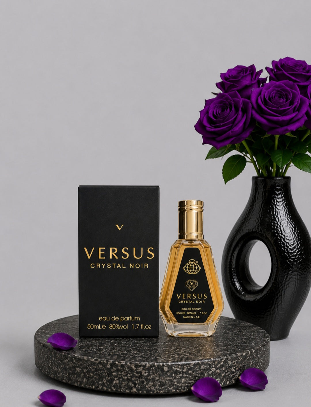 Eau de parfum Dubaï "Versus Crystal noir"