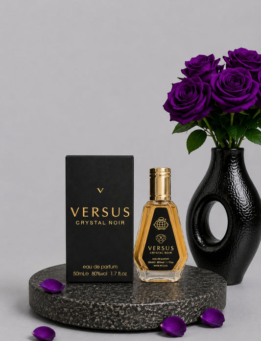 Eau de parfum Dubaï "Versus Crystal noir"
