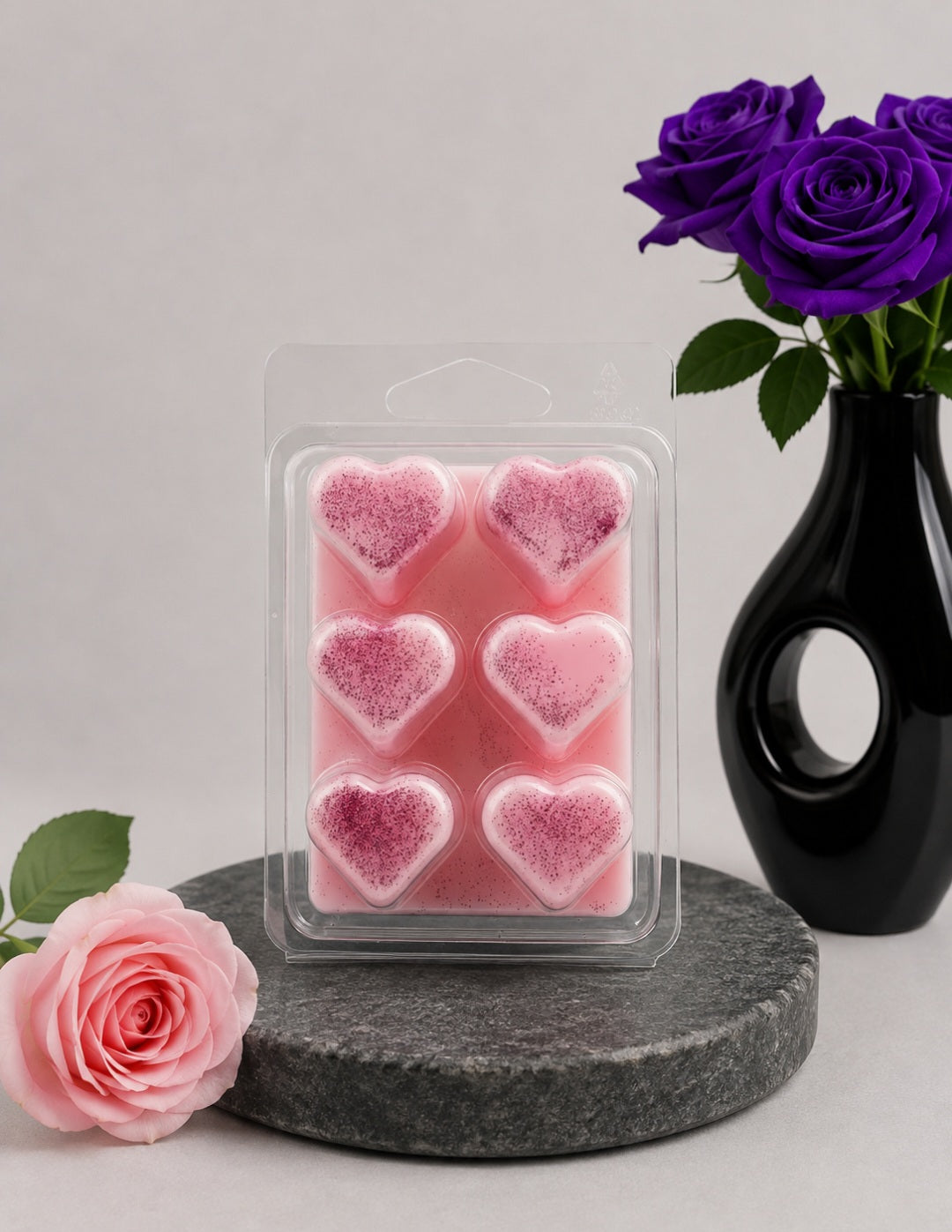 Fondant parfumé Clamshell "Rose" 60g