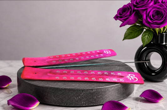 Porte-encens bois rose